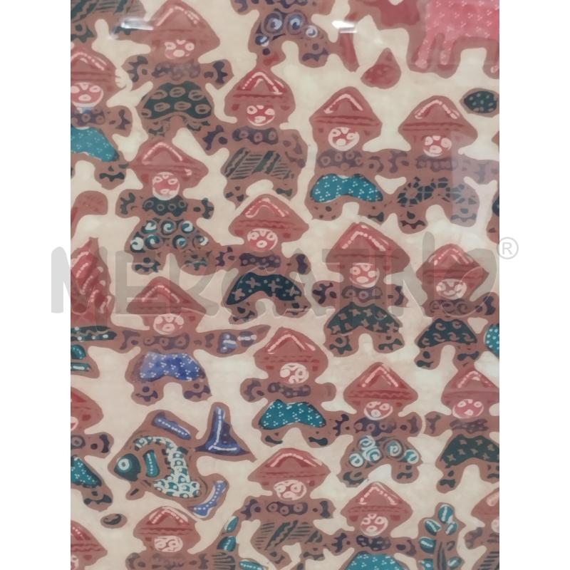 QUADRO BATIK OMINI E TOPINI | Mercatino dell'Usato Moncalieri bengasi 2