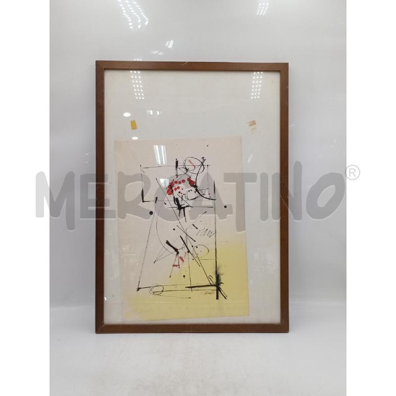 QUADRO CHINA SU CARTA CLEO ZANELLO  | Mercatino dell'Usato Moncalieri bengasi 1