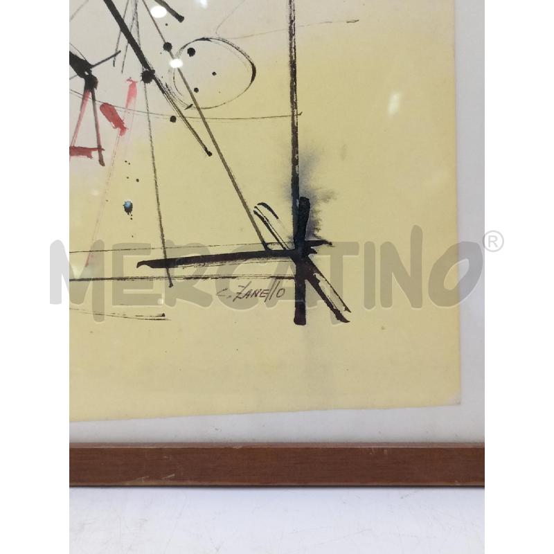 QUADRO CHINA SU CARTA CLEO ZANELLO  | Mercatino dell'Usato Moncalieri bengasi 5