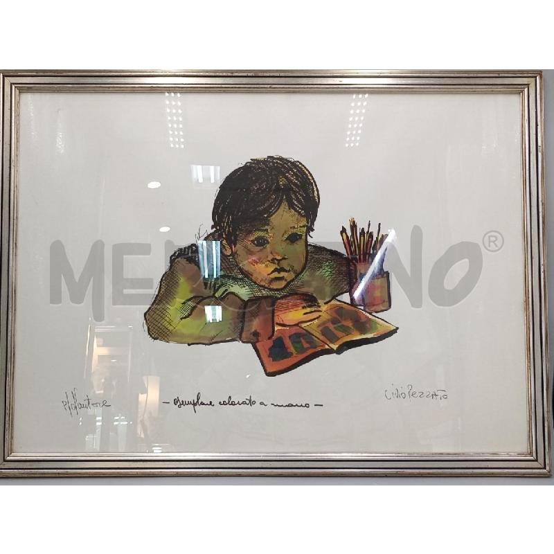 QUADRO DIPINTO MANO LIVIO PEZZATO | Mercatino dell'Usato Moncalieri bengasi 1