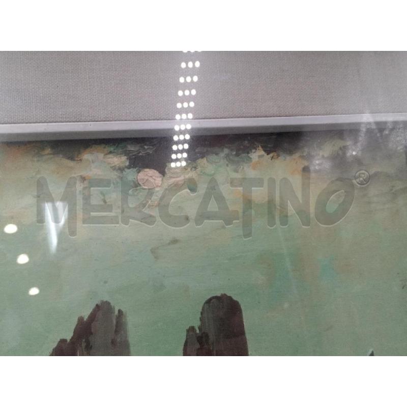 QUADRO DIPINTO OLIO SU TAVOLA A.COLUCCI VISTA MARE | Mercatino dell'Usato Moncalieri bengasi 4