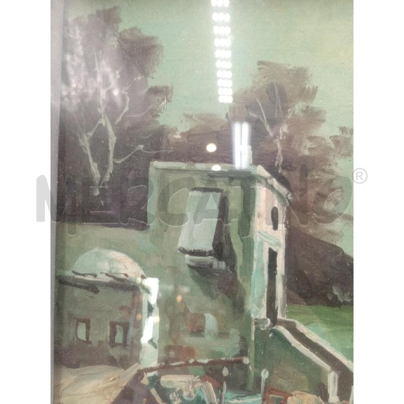 QUADRO DIPINTO OLIO SU TAVOLA A.COLUCCI VISTA MARE | Mercatino dell'Usato Moncalieri bengasi 5