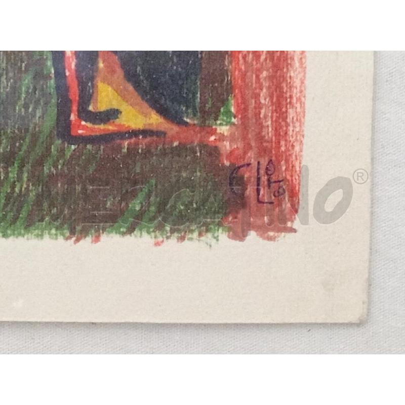 QUADRO DISEGNO PERSONAGGI MULTICOLORE  | Mercatino dell'Usato Moncalieri bengasi 3