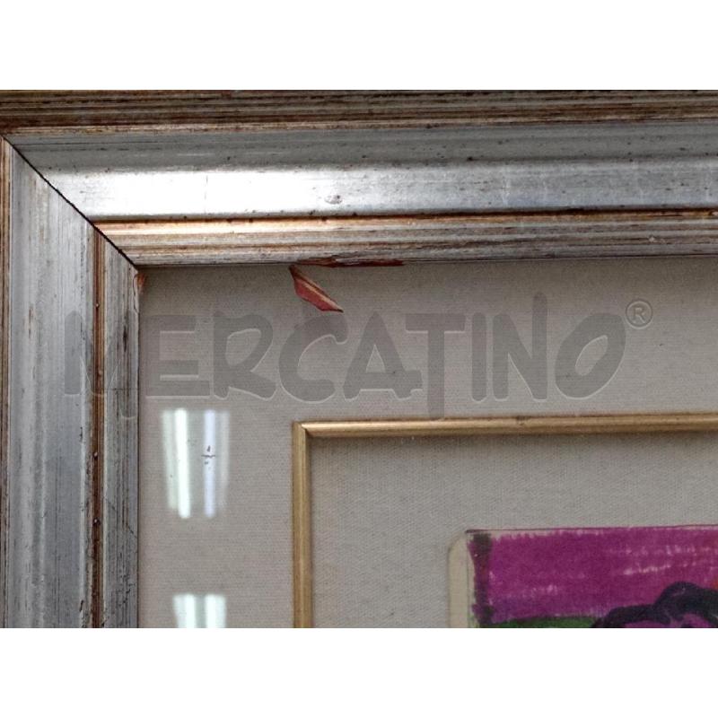 QUADRO DISEGNO PERSONAGGI MULTICOLORE  | Mercatino dell'Usato Moncalieri bengasi 4