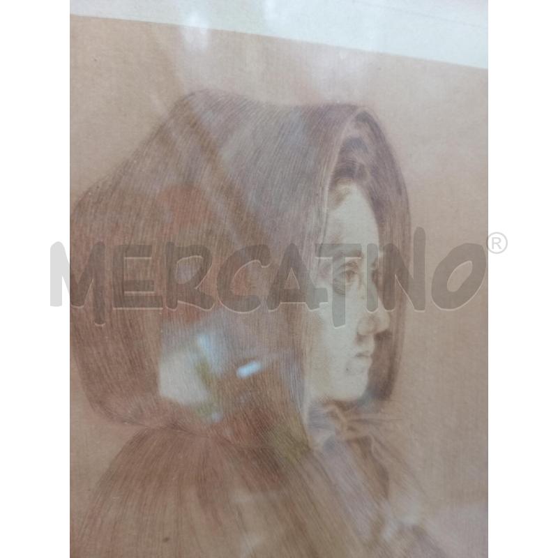 QUADRO DONNA CON CAPPOTO FEMME EN PRIERE | Mercatino dell'Usato Moncalieri bengasi 4