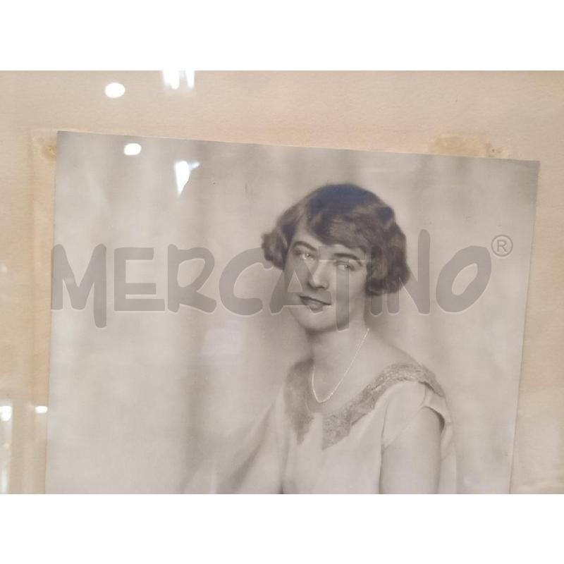 QUADRO DONNA FOTO EPOCA FIRMATA | Mercatino dell'Usato Moncalieri bengasi 2