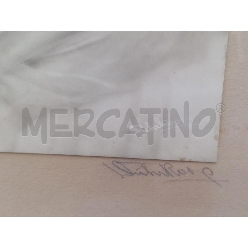QUADRO DONNA FOTO EPOCA FIRMATA | Mercatino dell'Usato Moncalieri bengasi 4