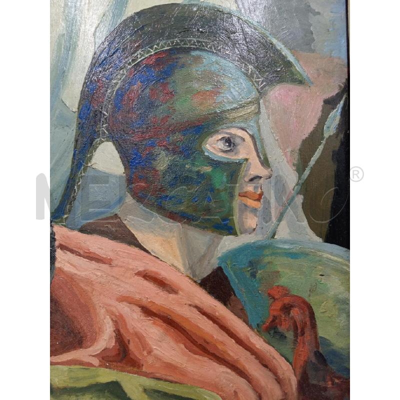 QUADRO G. DALLE CESTE GUERRIERO 45 X 55 | Mercatino dell'Usato Moncalieri bengasi 2