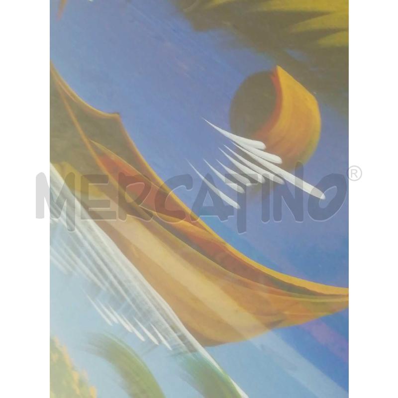 QUADRO GIGANTE PAESAGGIO ESOTICO PALME | Mercatino dell'Usato Moncalieri bengasi 5