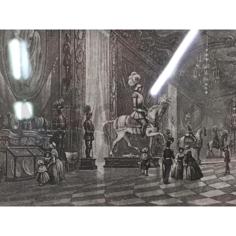 QUADRO INCISIONE ARMERIA REALE CARLO BOSSOLI | Mercatino dell'Usato Moncalieri bengasi 3