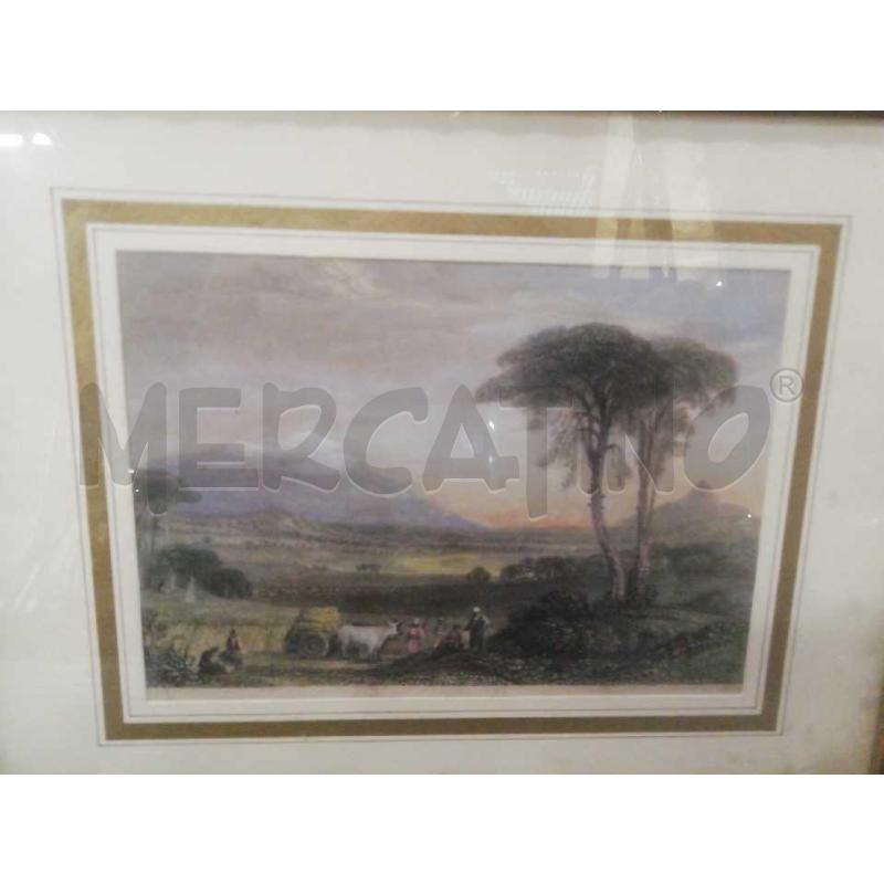QUADRO INCISIONE J C BENTLEY | Mercatino dell'Usato Moncalieri bengasi 2