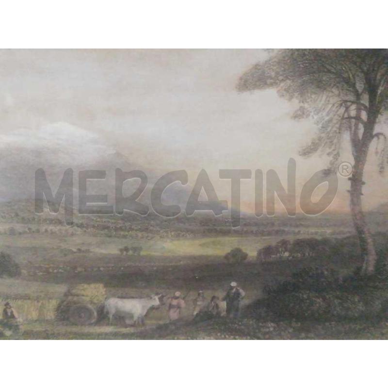 QUADRO INCISIONE J C BENTLEY | Mercatino dell'Usato Moncalieri bengasi 3
