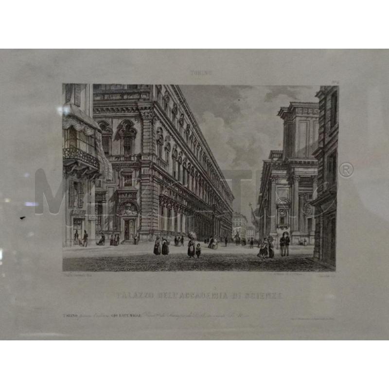 QUADRO INCISIONE PALAZZO DELL ACCADEMIA DI SIENZE | Mercatino dell'Usato Moncalieri bengasi 2