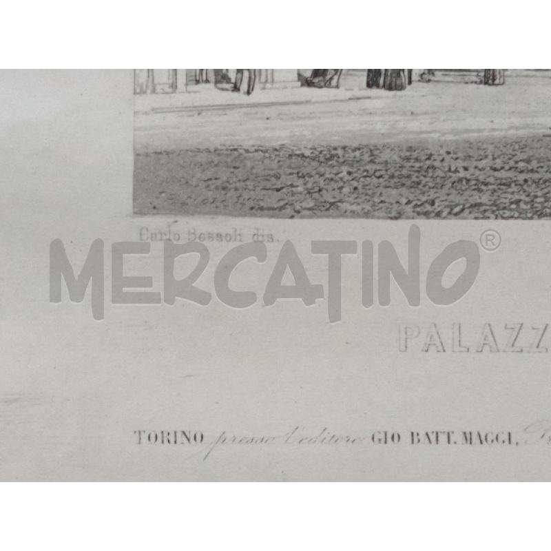QUADRO INCISIONE PALAZZO DELL ACCADEMIA DI SIENZE | Mercatino dell'Usato Moncalieri bengasi 3