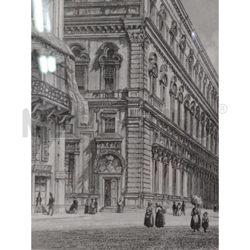 QUADRO INCISIONE PALAZZO DELL ACCADEMIA DI SIENZE | Mercatino dell'Usato Moncalieri bengasi 5