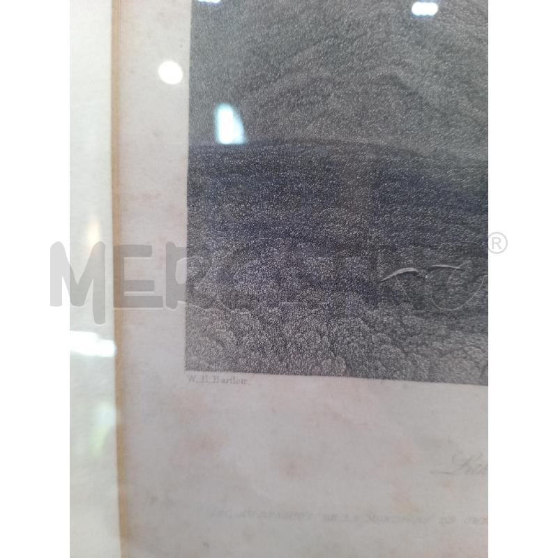 QUADRO INCISIONE W H BARLETT | Mercatino dell'Usato Moncalieri bengasi 2