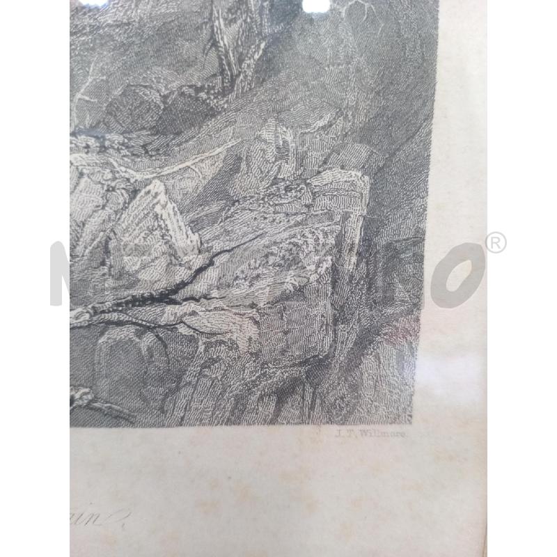 QUADRO INCISIONE W H BARLETT | Mercatino dell'Usato Moncalieri bengasi 3