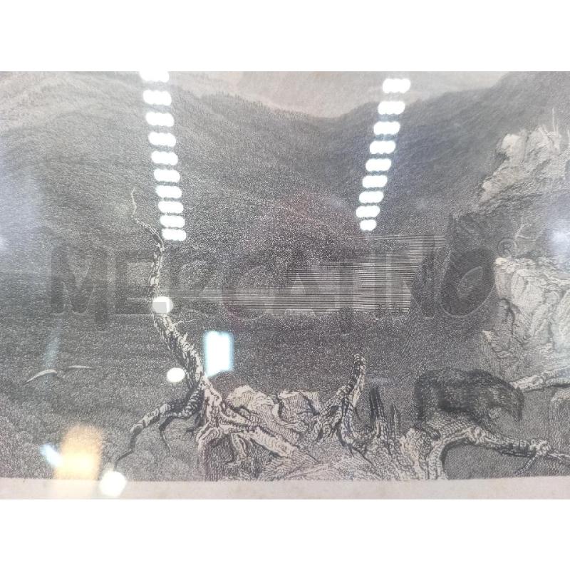 QUADRO INCISIONE W H BARLETT | Mercatino dell'Usato Moncalieri bengasi 4