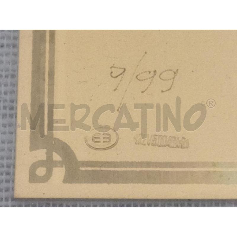 QUADRO LAMINA LIVIO PEZZATO LA BICICLETTA | Mercatino dell'Usato Moncalieri bengasi 3