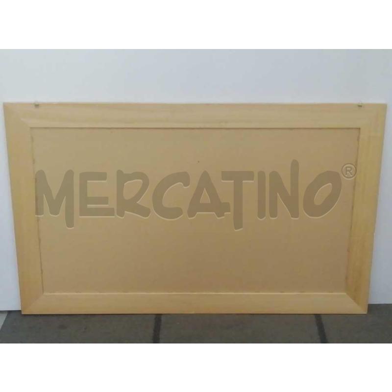 QUADRO LEGNO CICALE DIPINTO 123X72 | Mercatino dell'Usato Moncalieri bengasi 4