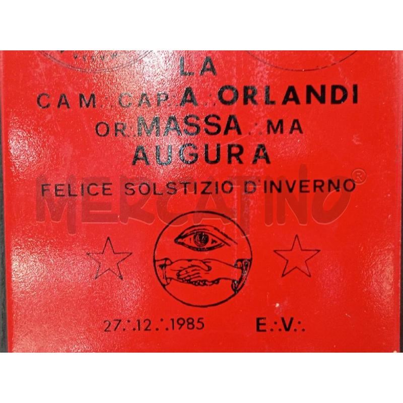 QUADRO MASSONICO ORLANDI MASSA SOLSTIZIO 48 X 37 | Mercatino dell'Usato Moncalieri bengasi 5