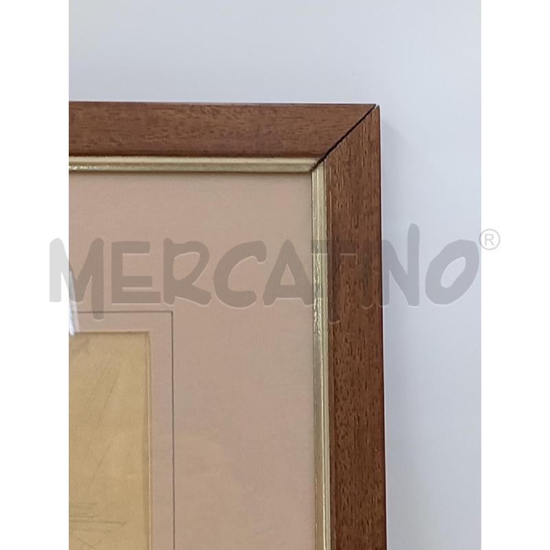 QUADRO MATITA SU CARTA PIERO GARINO 1966 | Mercatino dell'Usato Moncalieri bengasi 5