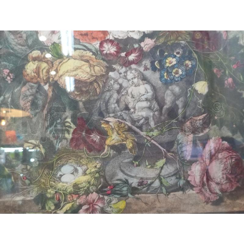QUADRO NATURA MORTA A FLOWER PIECE | Mercatino dell'Usato Moncalieri bengasi 4