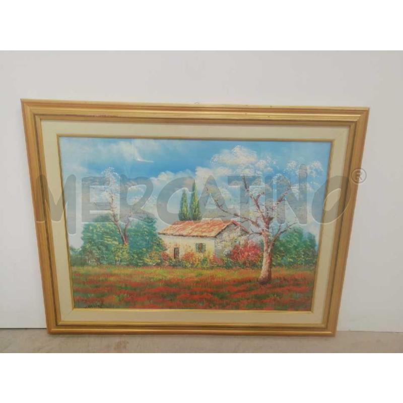 QUADRO OLIO CASA NEL PRATO KISLING | Mercatino dell'Usato Moncalieri bengasi 1