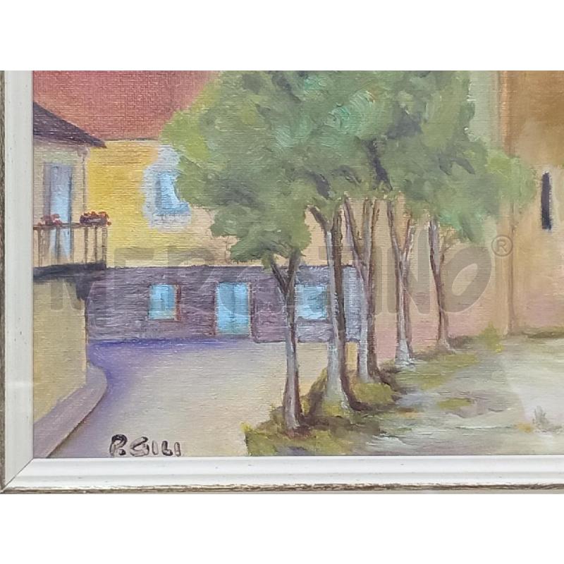 QUADRO OLIO GILI PIANEZZA CHIESA DI SAN ROCCO | Mercatino dell'Usato Moncalieri bengasi 3