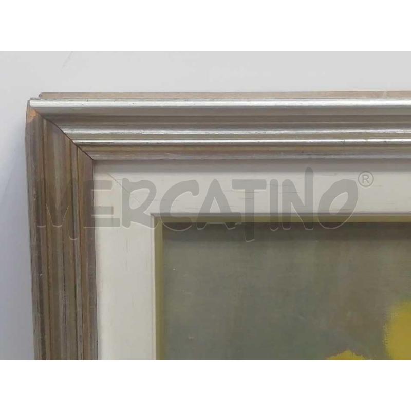 QUADRO OLIO NATURA MORTA CORNICE GRIGGIA | Mercatino dell'Usato Moncalieri bengasi 4