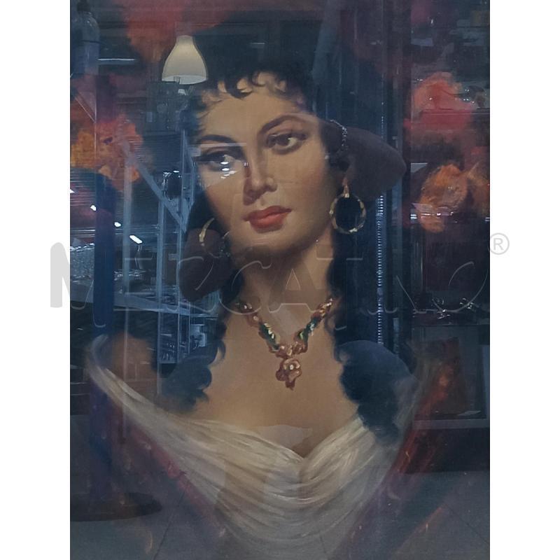 QUADRO OLIO SU CARTONE LUIGI BASILE  | Mercatino dell'Usato Moncalieri bengasi 2