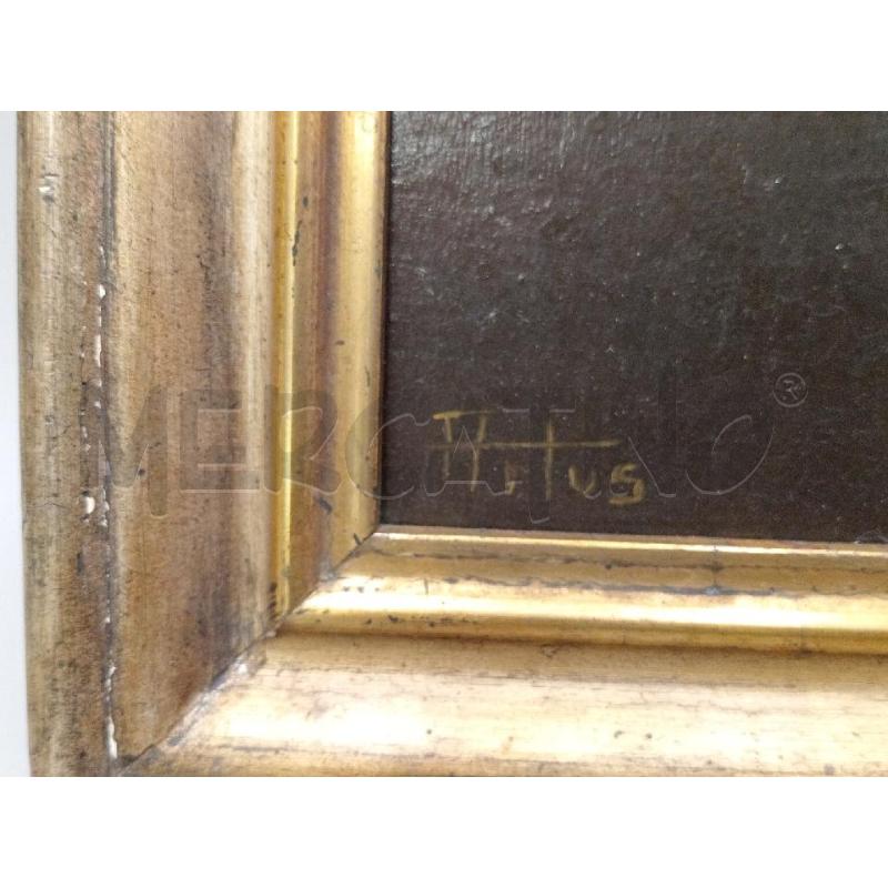 QUADRO OLIO SU TAVOLA VECCHIA PENSANTE ARTUS | Mercatino dell'Usato Moncalieri bengasi 3