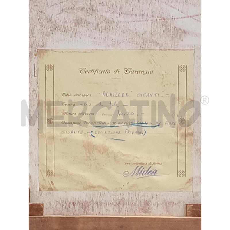 QUADRO OLIO SU TELA MUDEA  | Mercatino dell'Usato Moncalieri bengasi 5