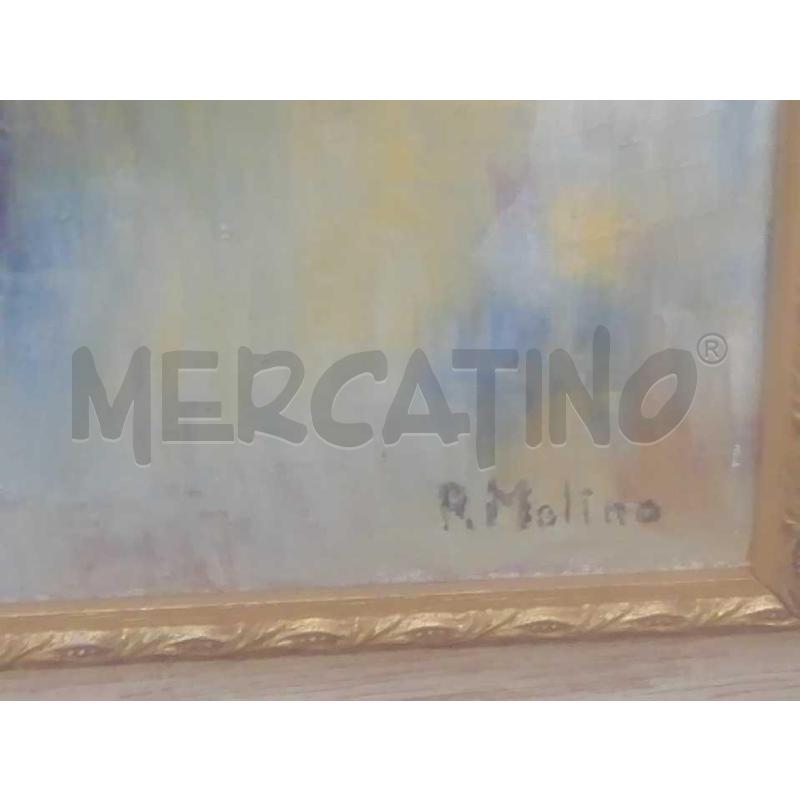 QUADRO OLIO SU TELA ROBERTO  MOLINO | Mercatino dell'Usato Moncalieri bengasi 3