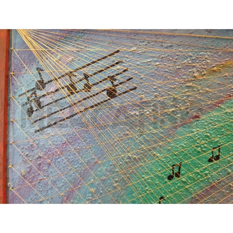 QUADRO OLIO SU TELA TECNICA MISTA | Mercatino dell'Usato Moncalieri bengasi 2