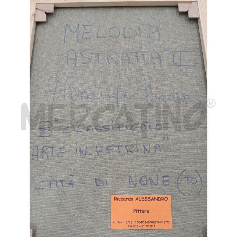 QUADRO OLIO SU TELA TECNICA MISTA | Mercatino dell'Usato Moncalieri bengasi 5
