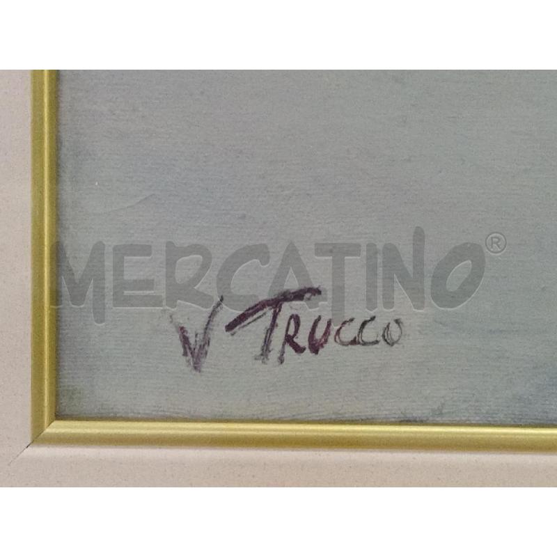 QUADRO OLIO SU TELA VINCENZO TRUCCO  | Mercatino dell'Usato Moncalieri bengasi 3