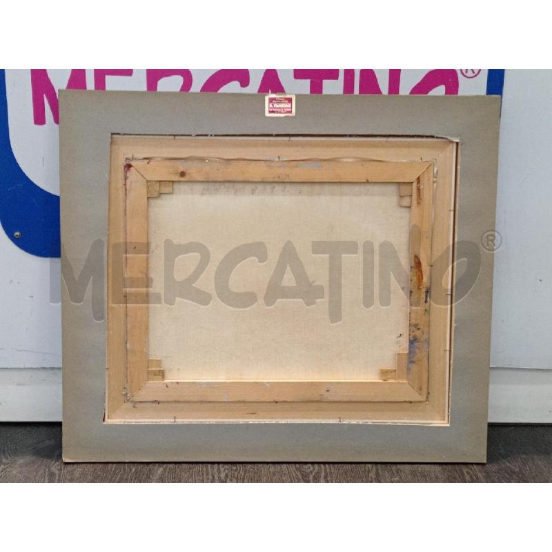 QUADRO OLIO SU TELA VINCENZO TRUCCO  | Mercatino dell'Usato Moncalieri bengasi 4