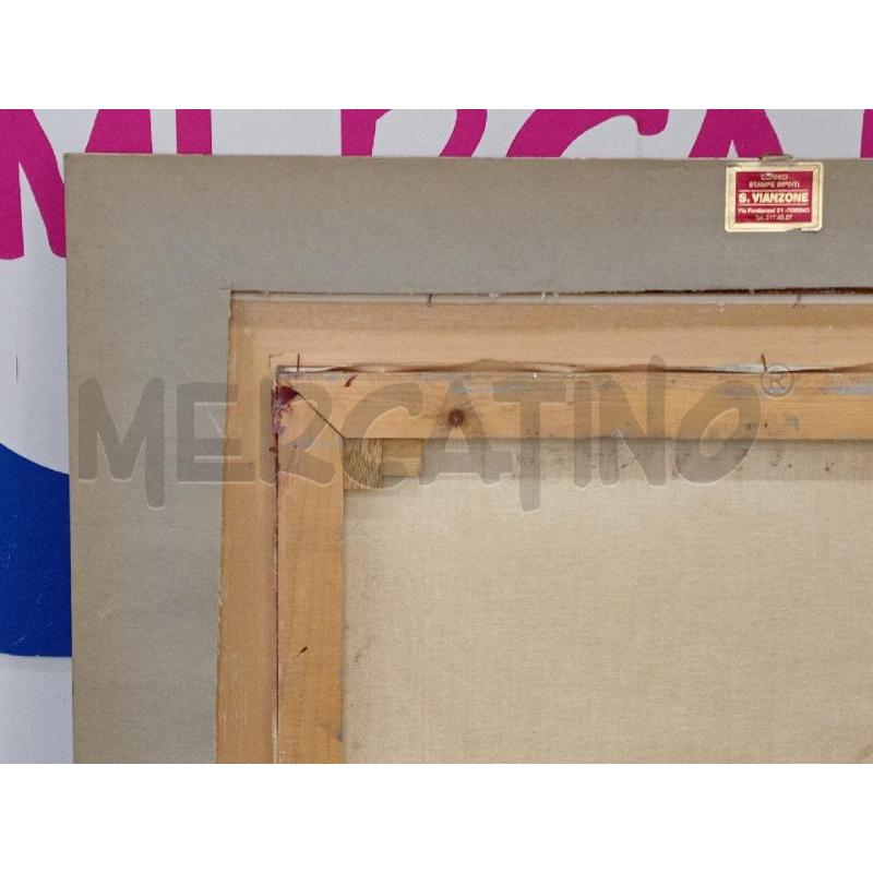 QUADRO OLIO SU TELA VINCENZO TRUCCO  | Mercatino dell'Usato Moncalieri bengasi 5
