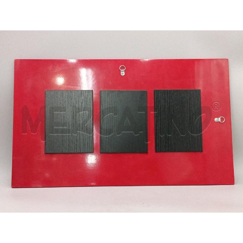 QUADRO PORTA FOTO ROSSO LUCIDO | Mercatino dell'Usato Moncalieri bengasi 4