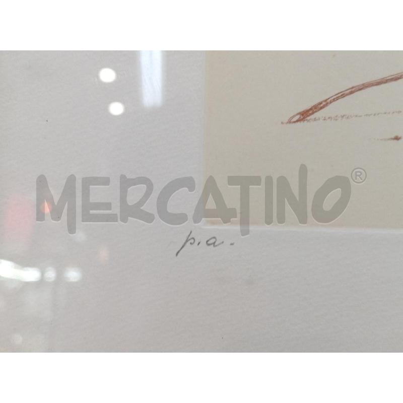 QUADRO PROVA DAUTORE BONICHI CLAUDIO ROSA SDRAIATA | Mercatino dell'Usato Moncalieri bengasi 3