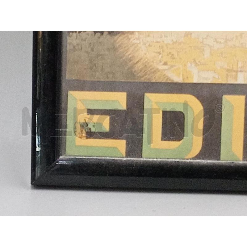 QUADRO PUBBLICITARIO LAMPADE EDISON | Mercatino dell'Usato Moncalieri bengasi 3