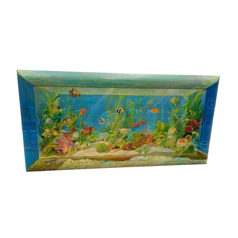 QUADRO RETT.RE DIPINTO AQUARIO 60X120 | Mercatino dell'Usato Moncalieri bengasi 1
