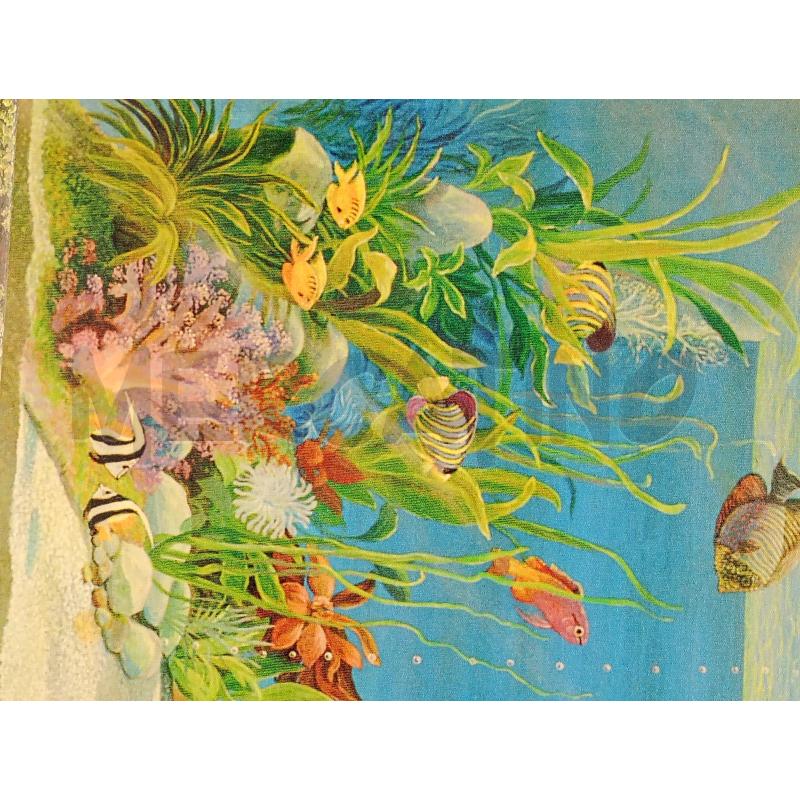 QUADRO RETT.RE DIPINTO AQUARIO 60X120 | Mercatino dell'Usato Moncalieri bengasi 2