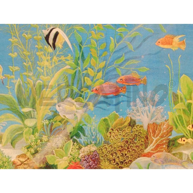 QUADRO RETT.RE DIPINTO AQUARIO 60X120 | Mercatino dell'Usato Moncalieri bengasi 3