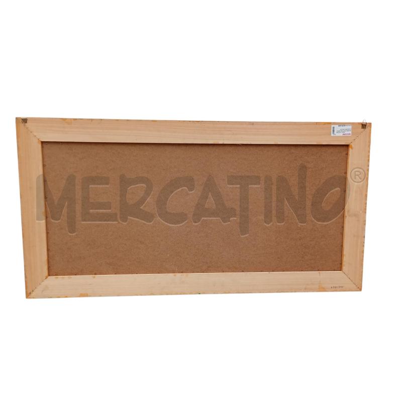 QUADRO RETT.RE DIPINTO AQUARIO 60X120 | Mercatino dell'Usato Moncalieri bengasi 5