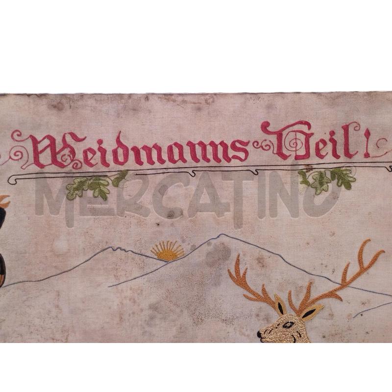 QUADRO RICAMATO A MANO WEIDMAMS CERVO E ALTRI ANIMALI | Mercatino dell'Usato Moncalieri bengasi 5