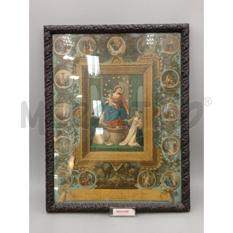 QUADRO SANTI LA VERGINE SS ROSARIO | Mercatino dell'Usato Moncalieri bengasi 1