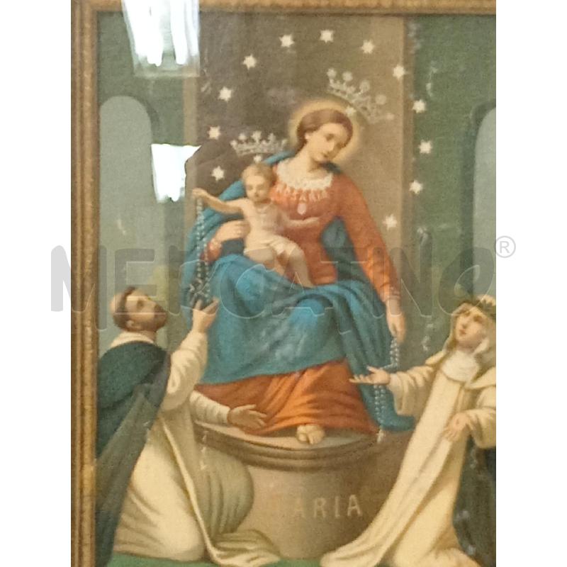 QUADRO SANTI LA VERGINE SS ROSARIO | Mercatino dell'Usato Moncalieri bengasi 2