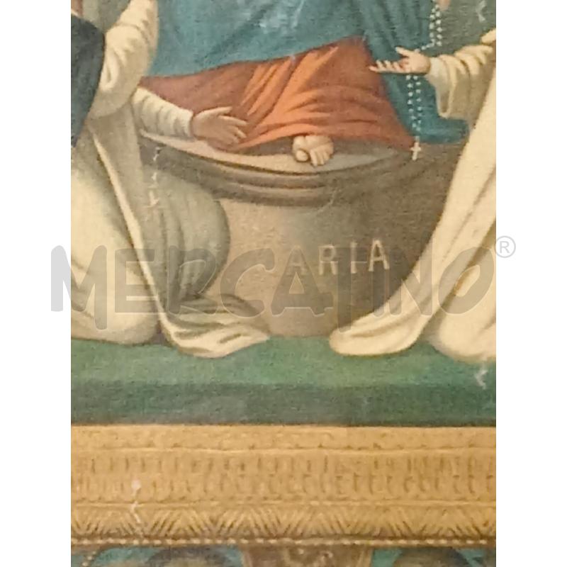 QUADRO SANTI LA VERGINE SS ROSARIO | Mercatino dell'Usato Moncalieri bengasi 4